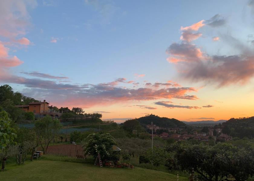 Lombardy Gussago view