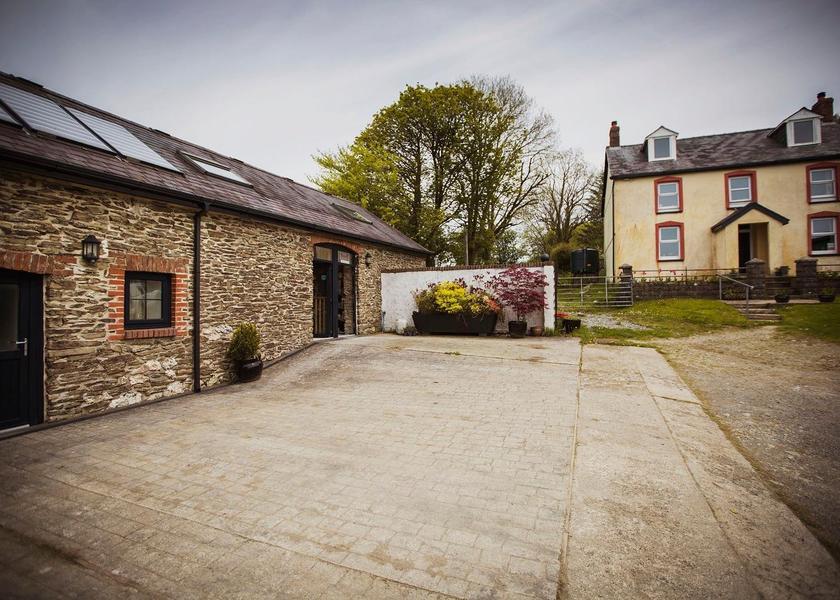 Wales Carmarthen exterior view