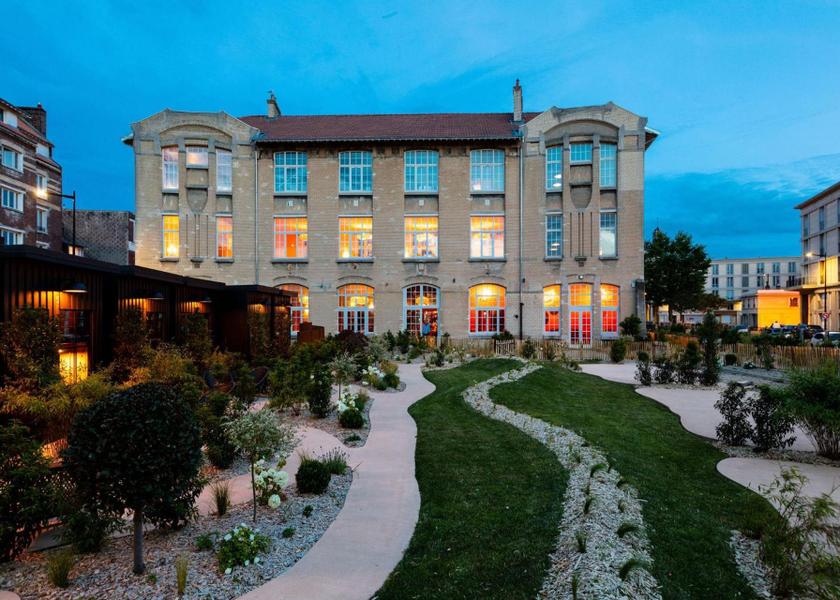 Normandy Le Havre garden