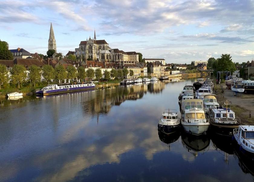Bourgogne-Franche-Comté Auxerre view