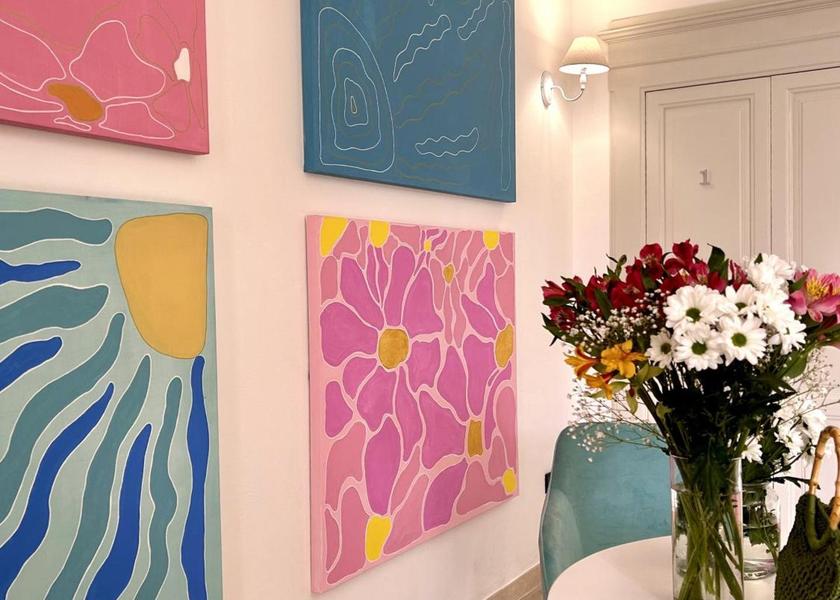 Puglia Avetrana shared lounge/tv area