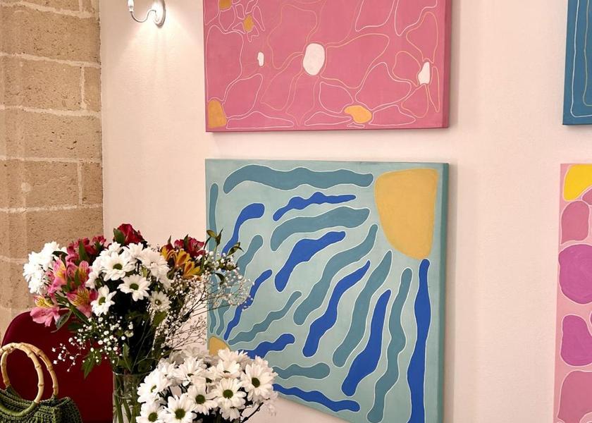 Puglia Avetrana shared lounge/tv area