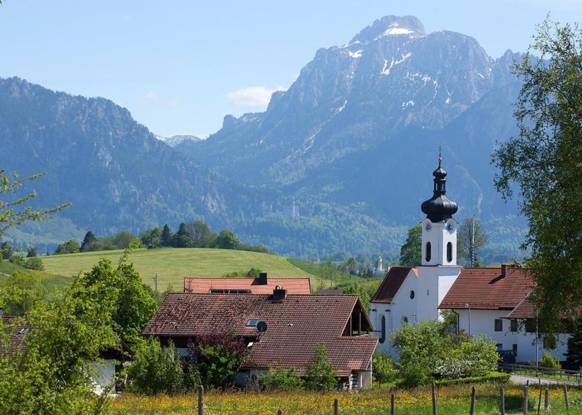 Bavaria Rieden am Forggensee view
