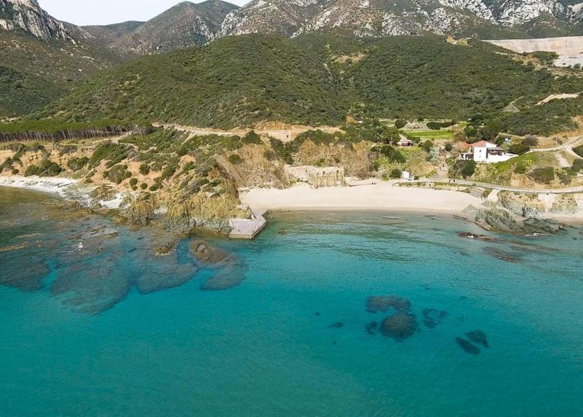 Sardinia Carbonia beach