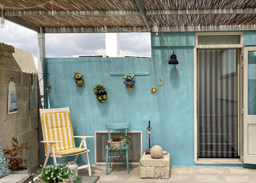 Puglia Cursi balcony/terrace