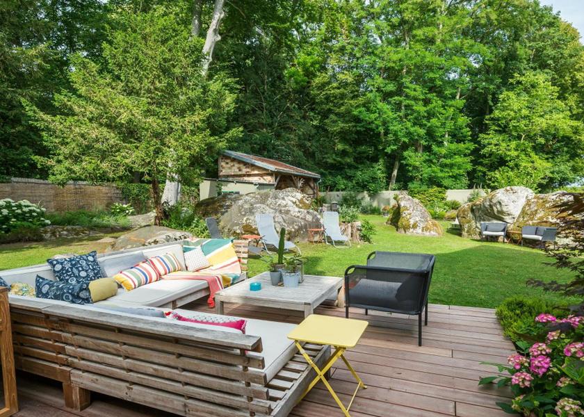 Ile-de-France Barbizon garden