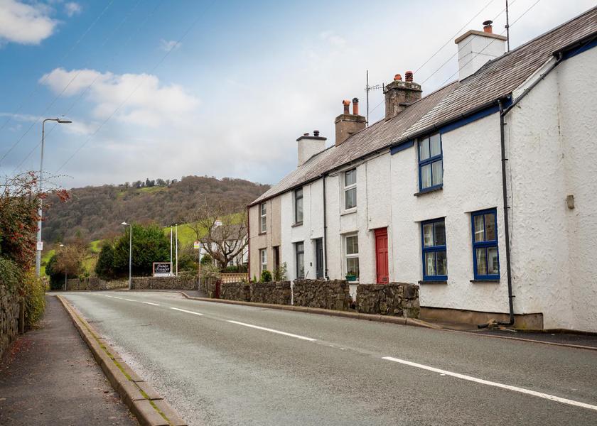 Wales Conwy exterior view