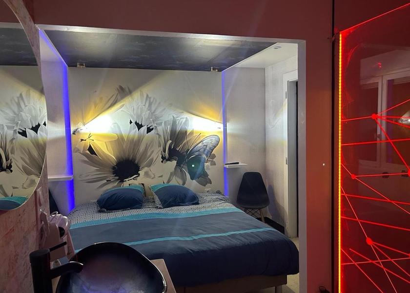 Grand Est Epinal Deluxe Double or Twin Room with Garden View