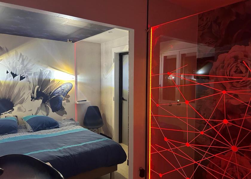 Grand Est Epinal Deluxe Double or Twin Room with Garden View