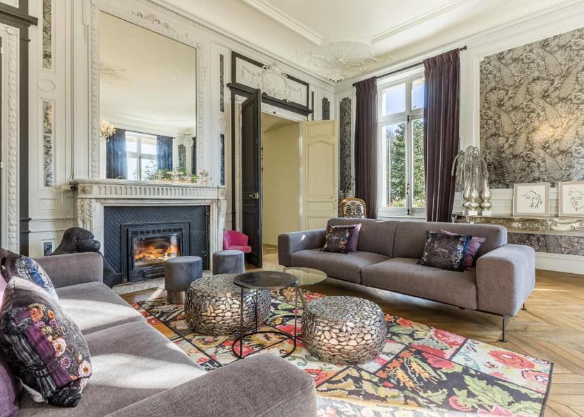 Normandy Lisieux shared lounge/tv area