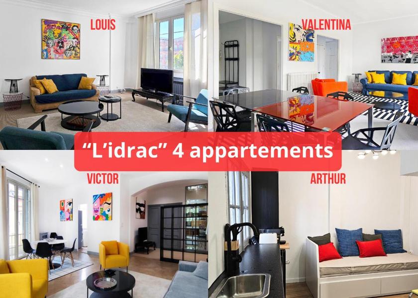 Occitanie Toulouse shared lounge/tv area