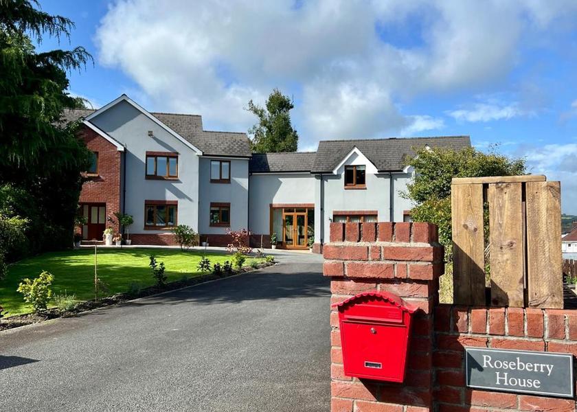 Wales Newcastle Emlyn exterior view