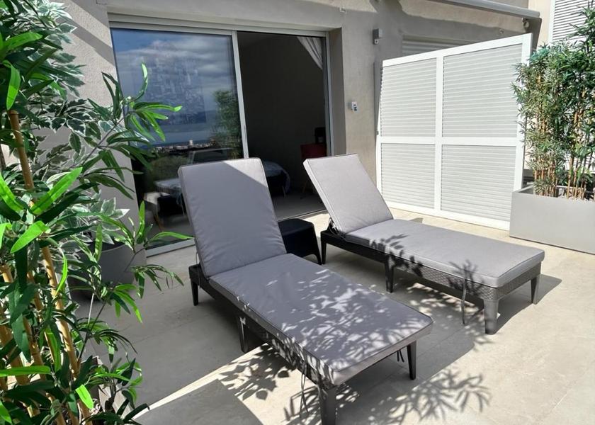 Corsica Ajaccio balcony/terrace