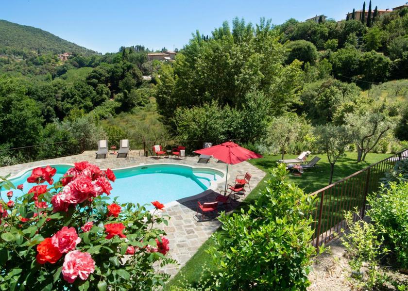 Tuscany Trequanda garden