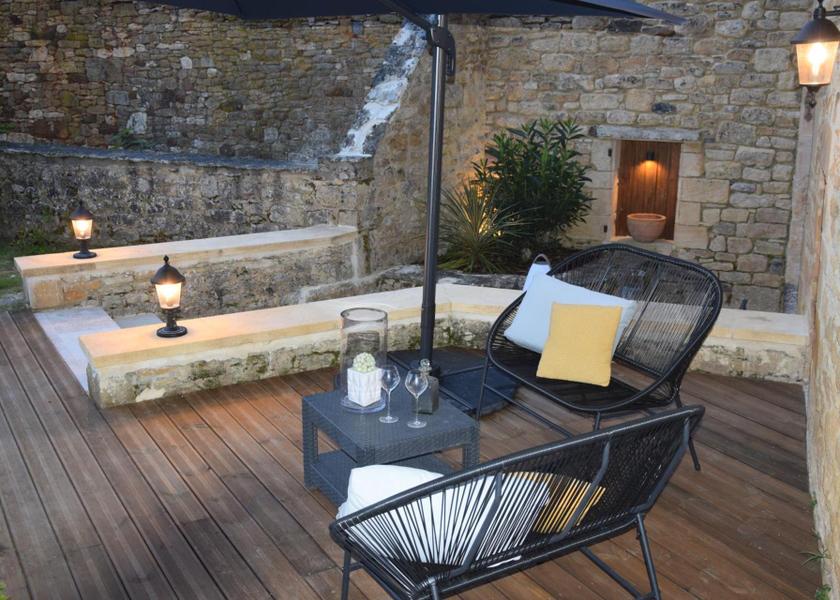 Nouvelle-Aquitaine Sainte-Nathalene balcony/terrace