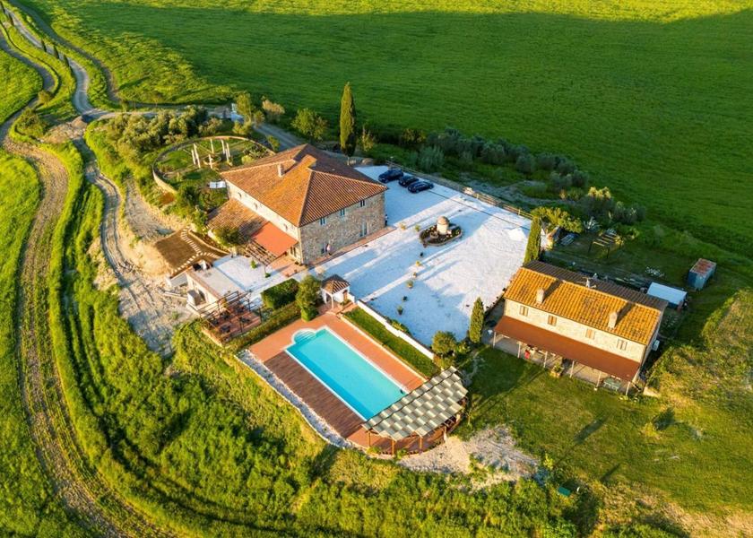 Tuscany Lajatico exterior view