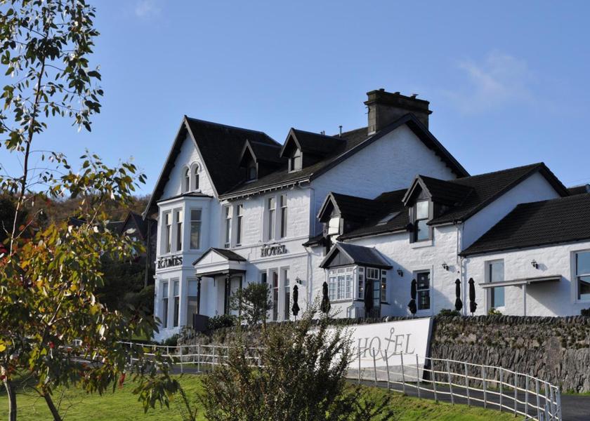 Scotland Tighnabruaich exterior view