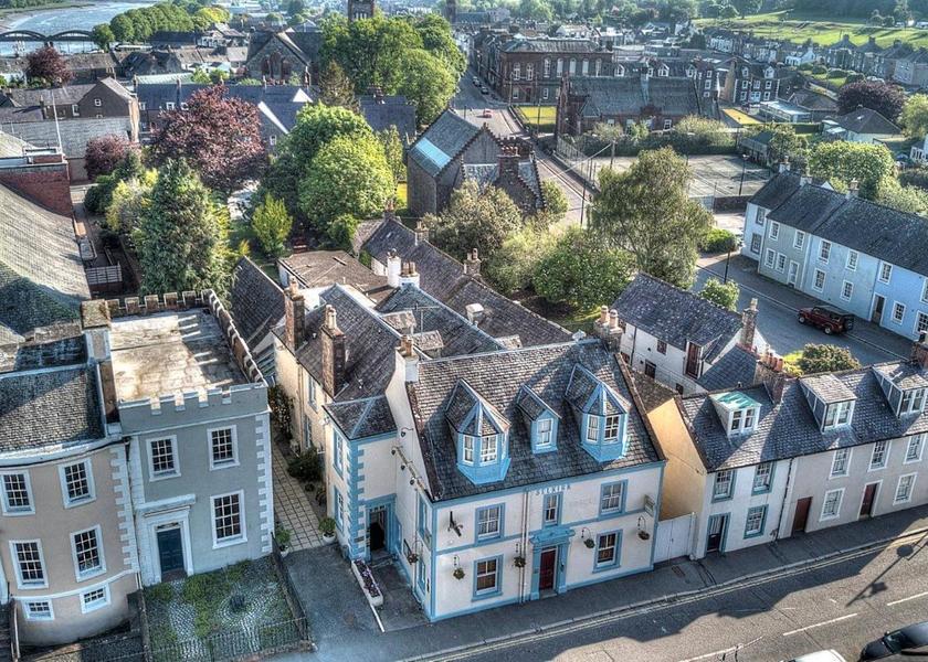 Scotland Kirkcudbright exterior view