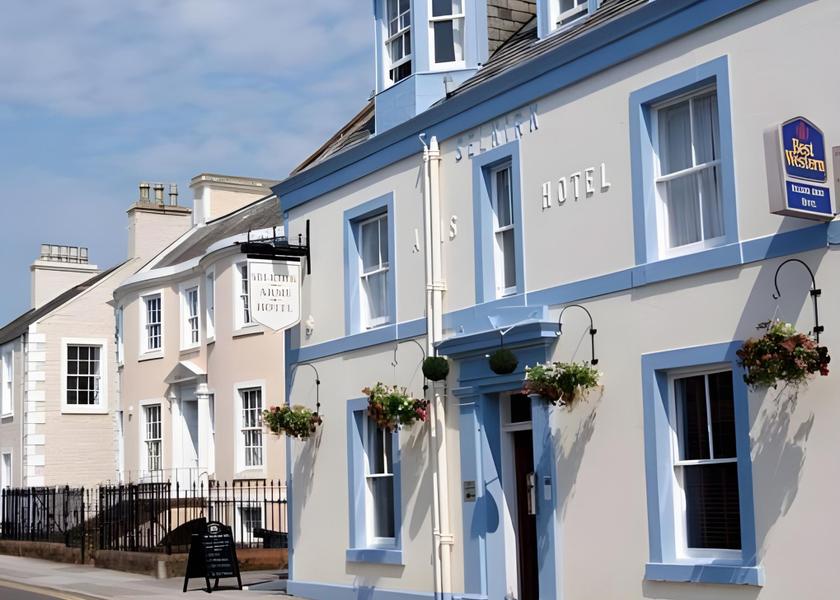 Scotland Kirkcudbright exterior view