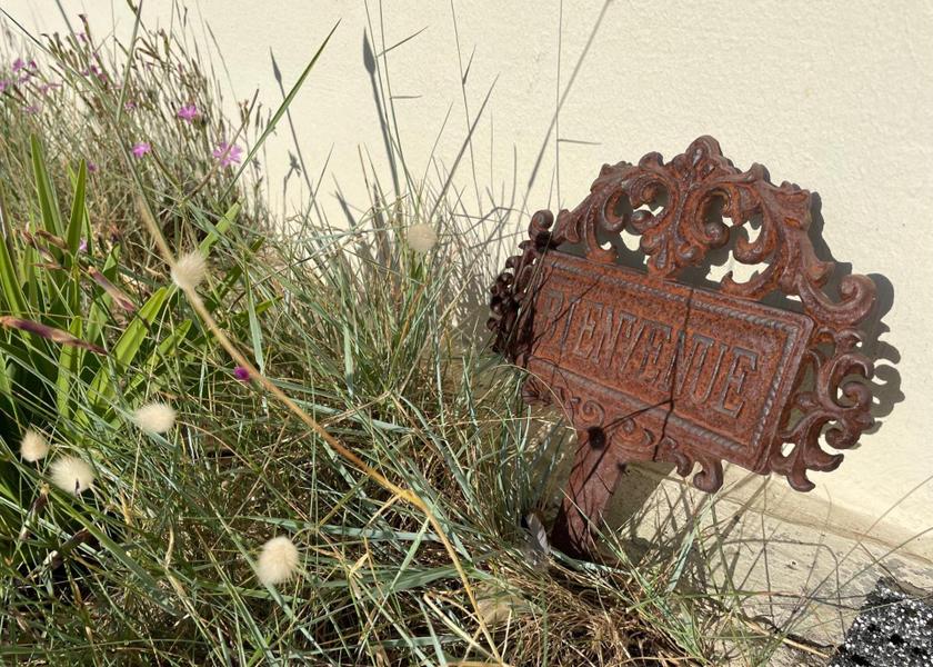 Normandy Lessay garden