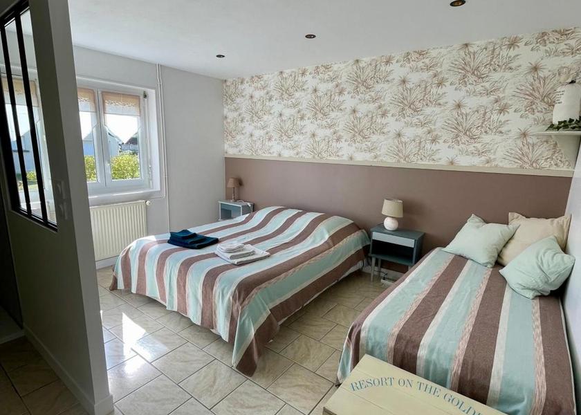 Normandy Lessay Triple Room