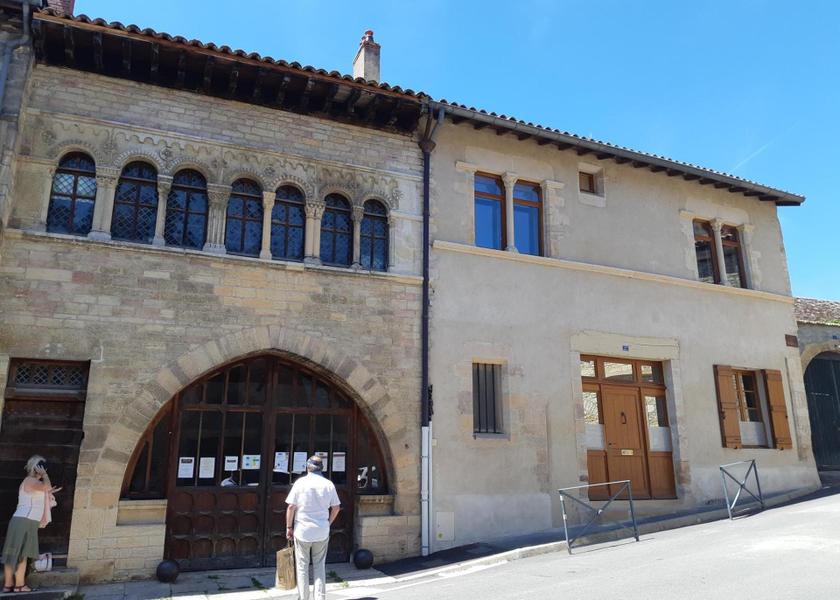 Bourgogne-Franche-Comte Cluny exterior view