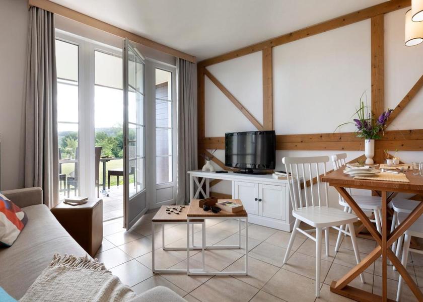 Normandy Houlgate shared lounge/tv area