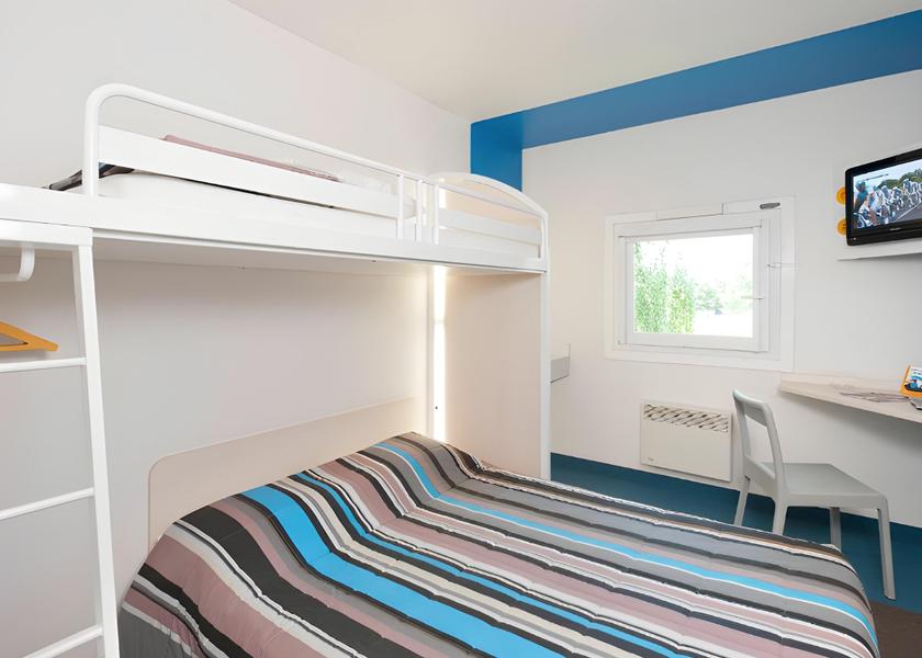 Normandy Saint-Marcel double ou twin-salle de bain partagée