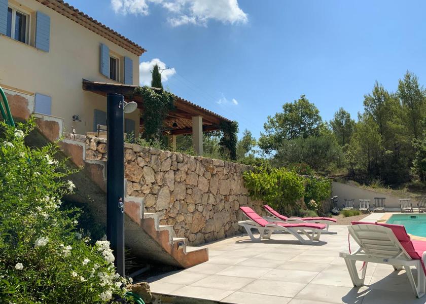 Provence - Alpes - Cote d'Azur Tourtour balcony/terrace