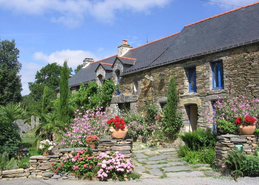 Brittany La Gacilly garden