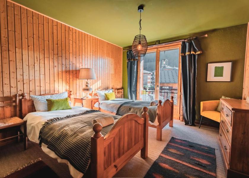 Auvergne-Rhone-Alpes Montriond Twin Room with Mountain View