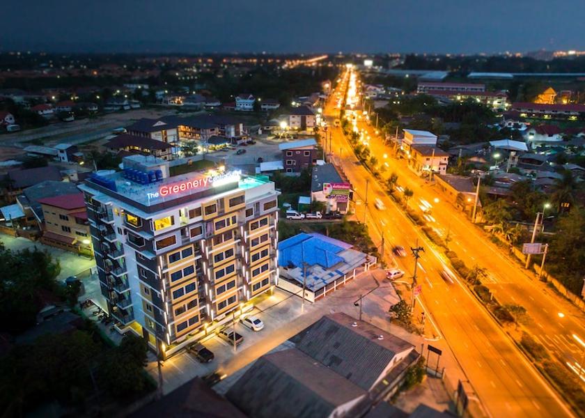 Chiang Mai Province San Sai Front of property - evening/night