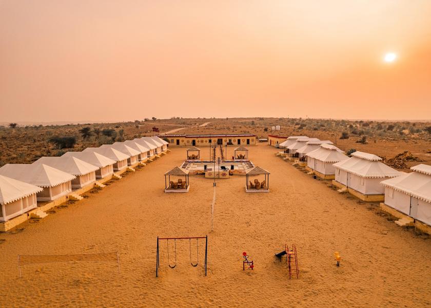 Rajasthan Jaisalmer Hotel View
