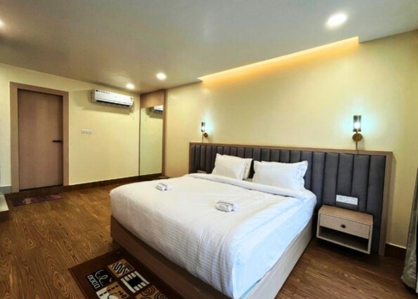 Assam Guwahati Deluxe King Bed Room with City View