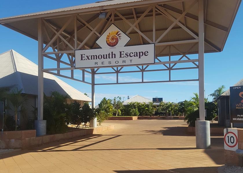 Western Australia Exmouth Property entrance