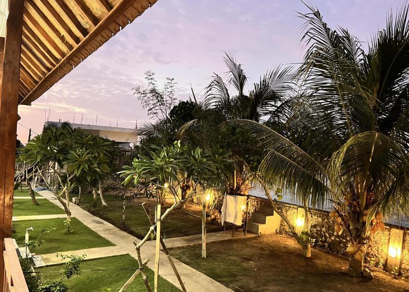 Bali Penida Island garden