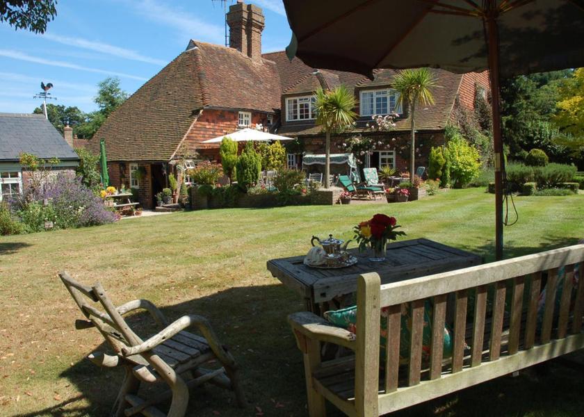 England Hassocks garden