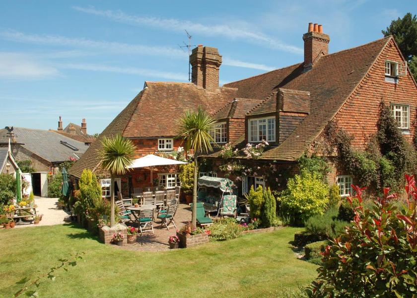 England Hassocks garden