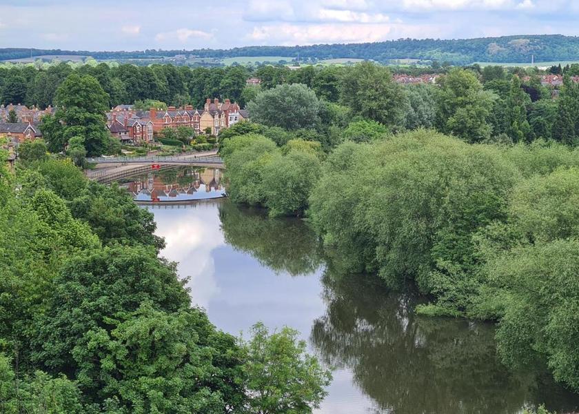 England Shrewsbury surrounding environment