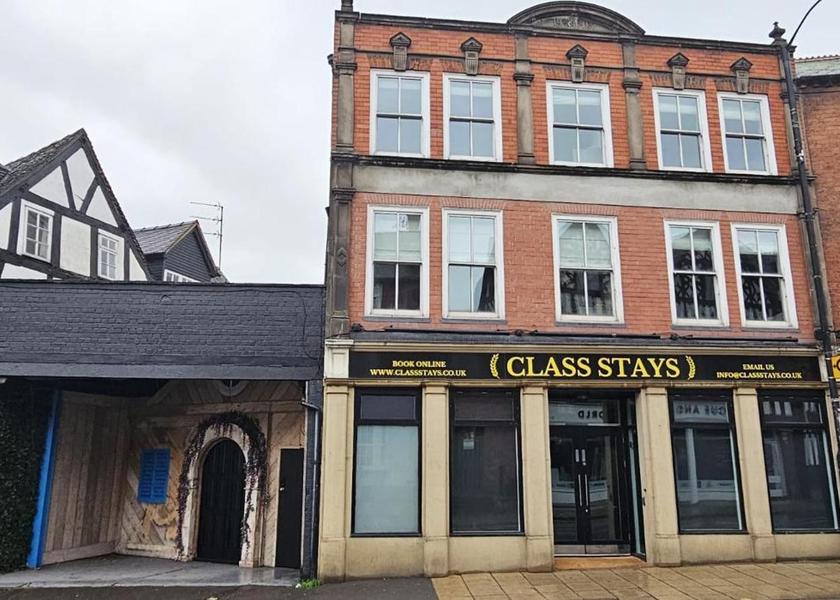 England Shrewsbury exterior view