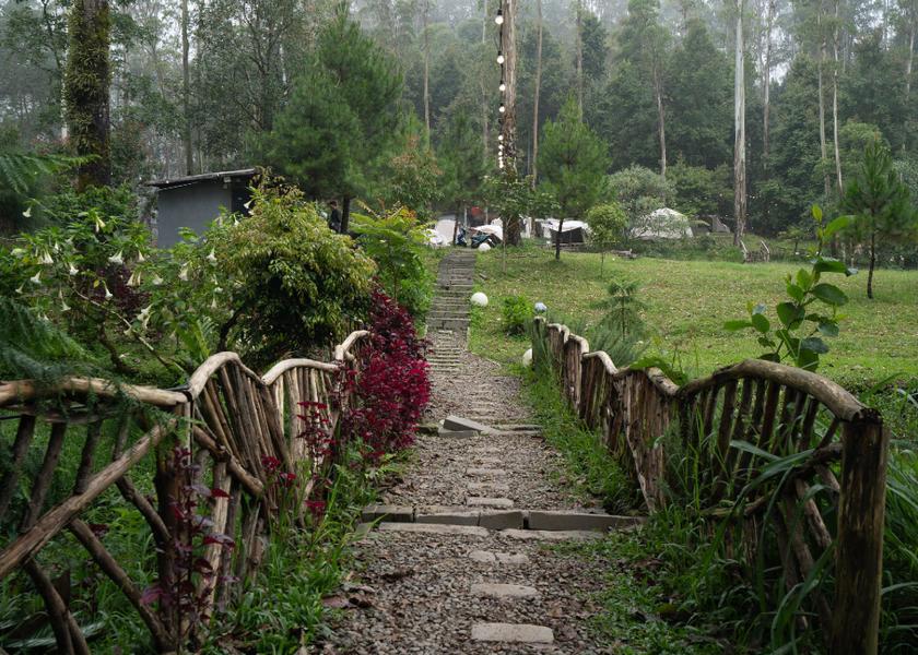 West Java Rancabali garden