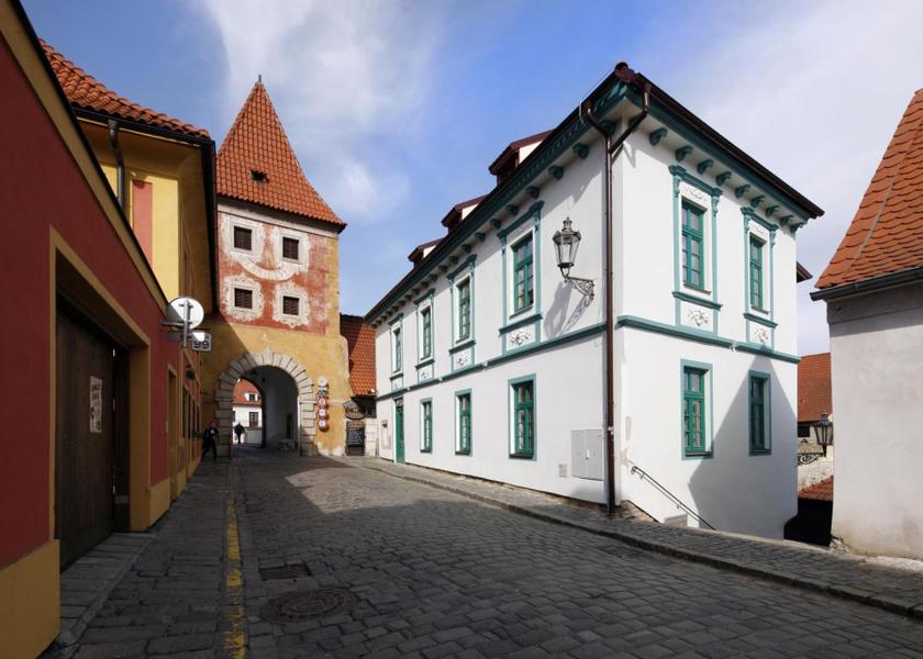 South Bohemia Region Český Krumlov entrance