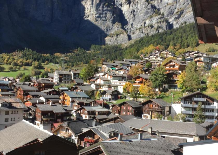 Valais Leukerbad balcony/terrace