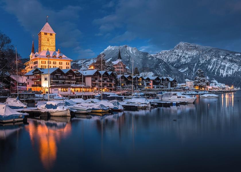 Canton of Bern Spiez Exterior