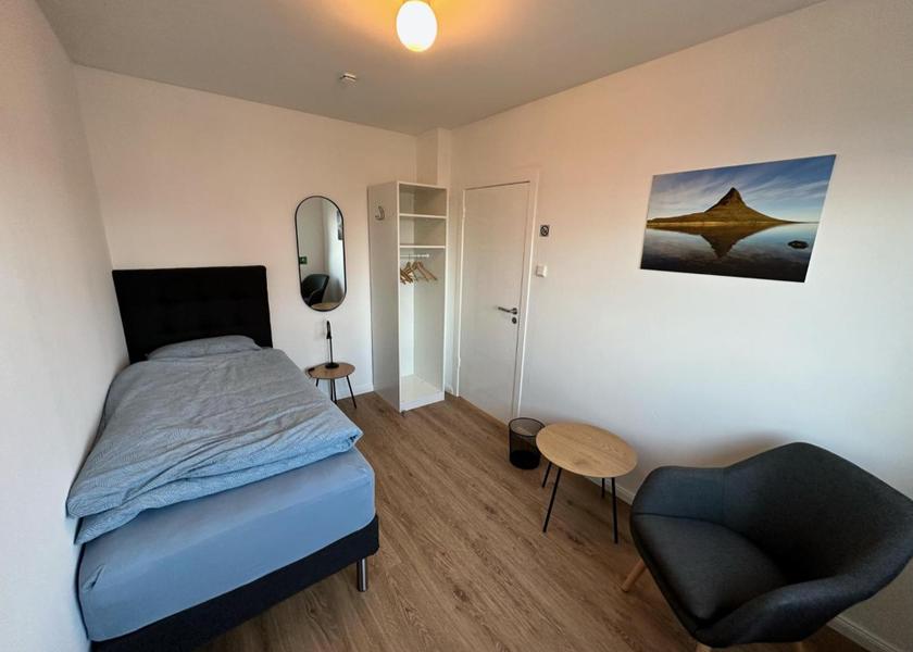 Western Region Borgarnes Single Room with Shared Bathroom
