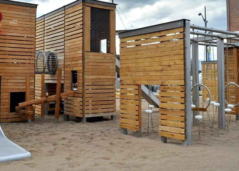 Mecklenburg-West Pomerania Wismar playground