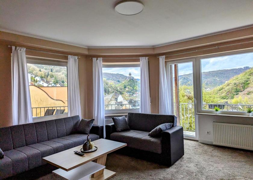Rhineland-Palatinate Cochem Two-Bedroom Apartment with Balcony