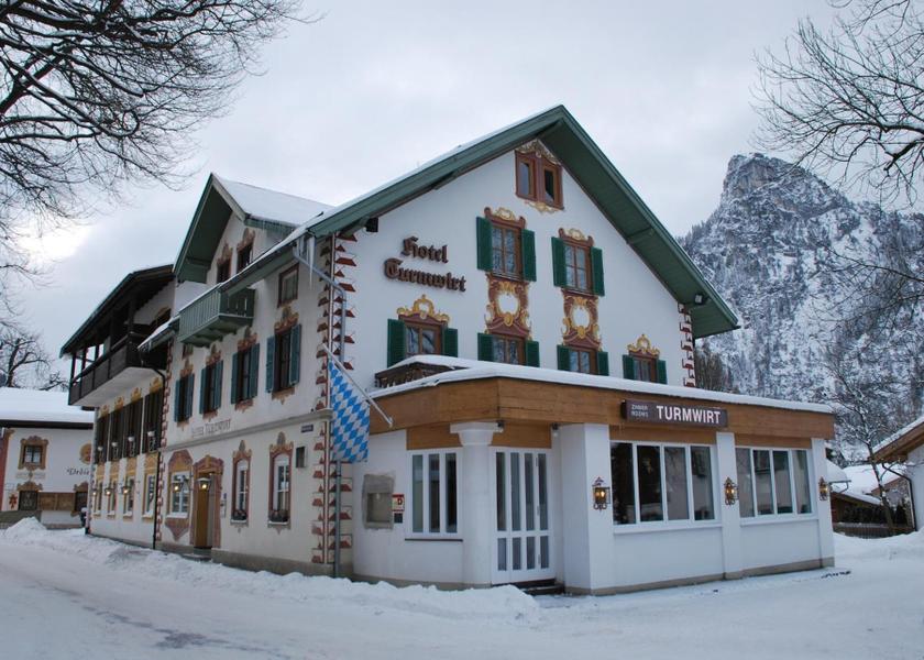 Bavaria Oberammergau exterior view