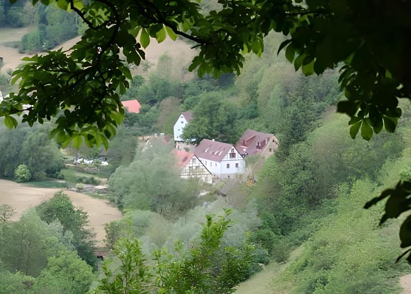 Bavaria Rothenburg ob der Tauber surrounding environment