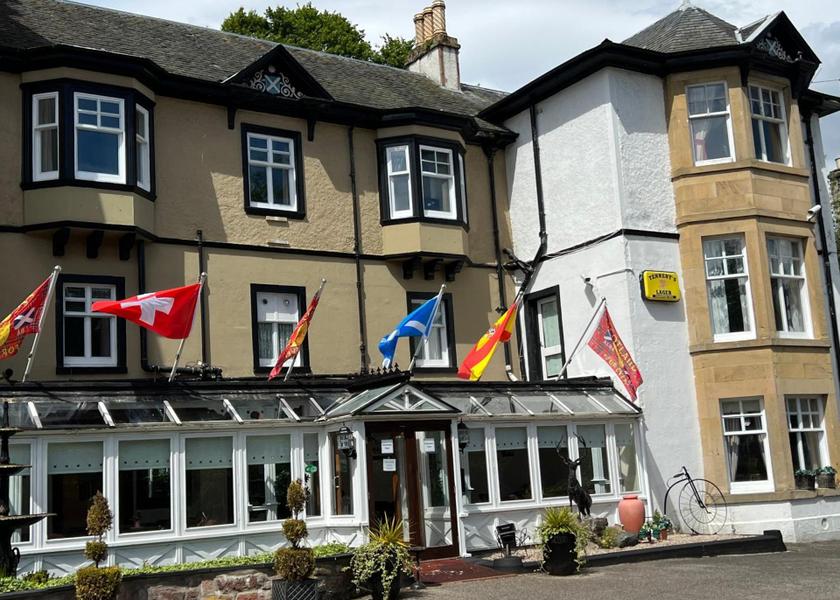 Scotland Strathpeffer exterior view
